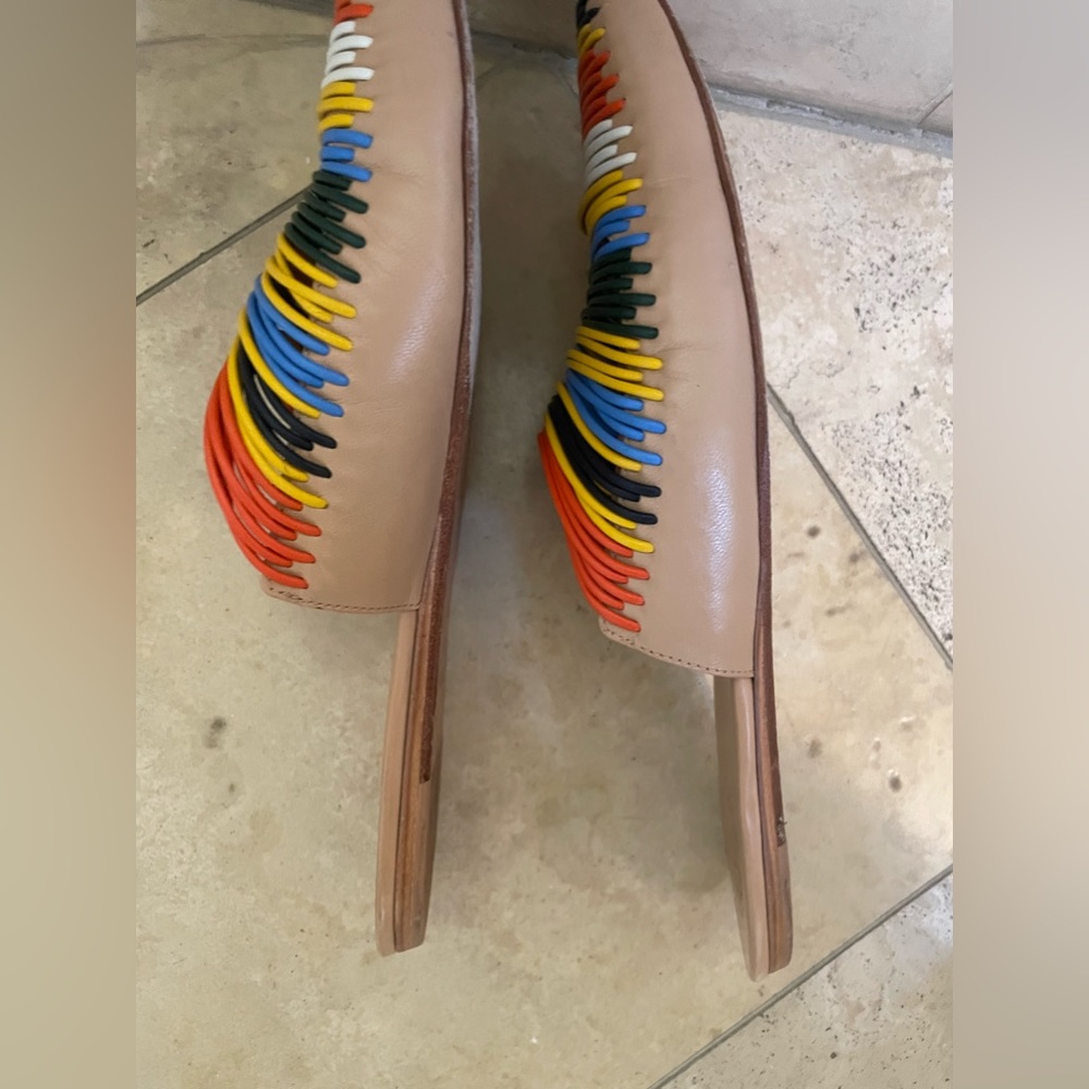 Tory Burch Siena multi- color mule sandals - Picture 5 of 10